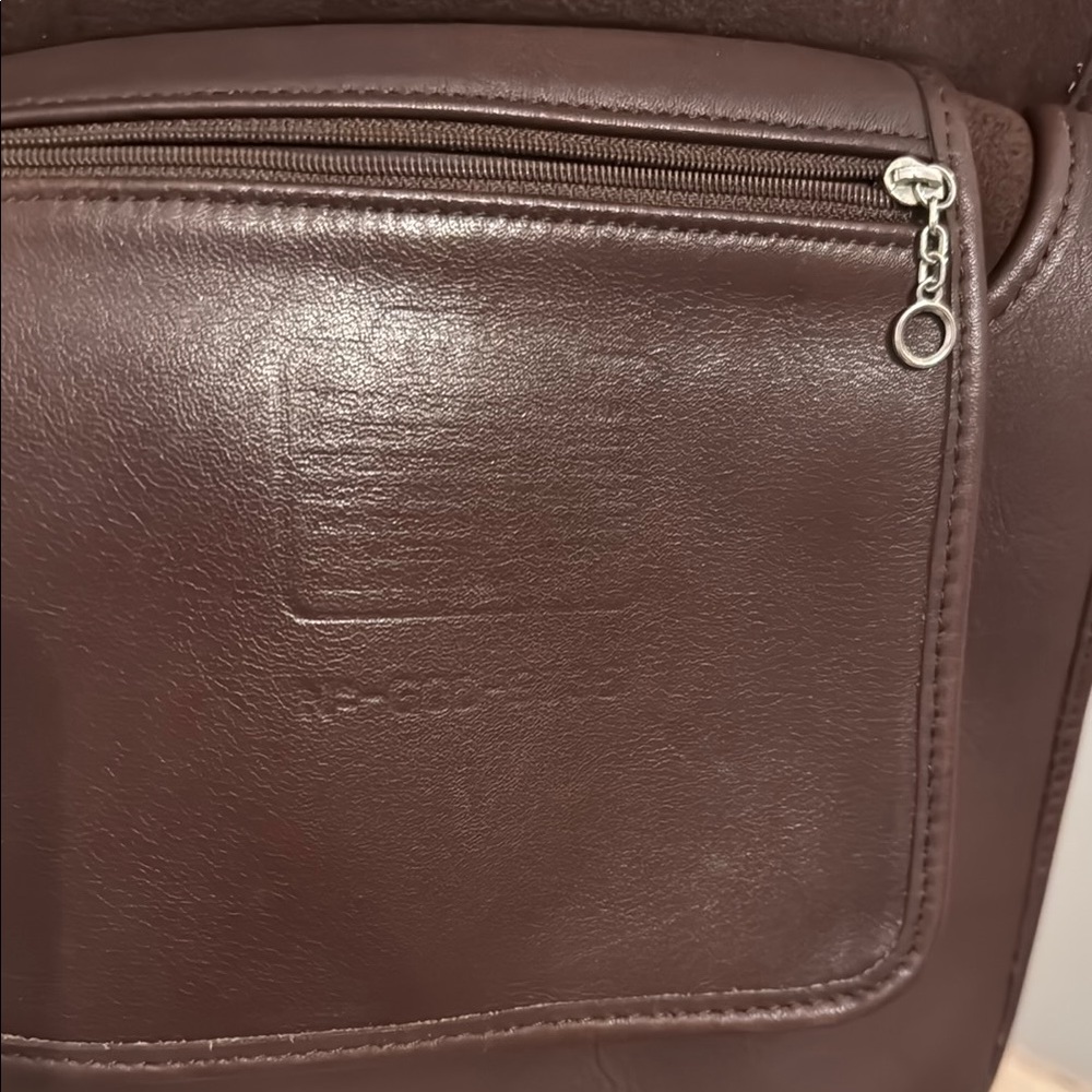 ⭐️SOLD⭐️Coach Hippie Flap Brown Leather Vintage Bag 9135 - Picture 4 of 13